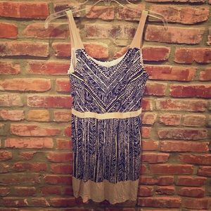 Loft geometric/tribal print sundress